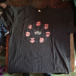The Umbrella Academy face tee